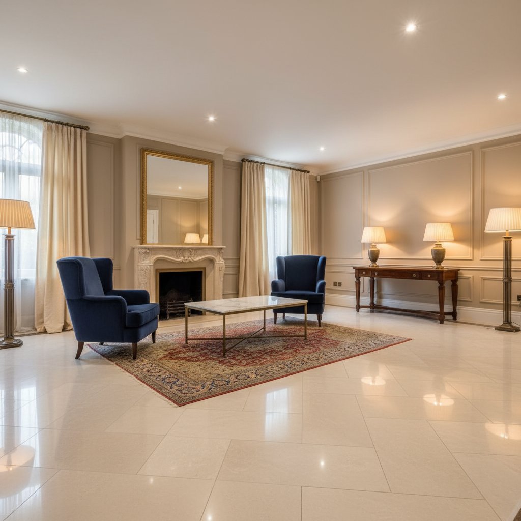 Retail Store with Porcelain Tiles